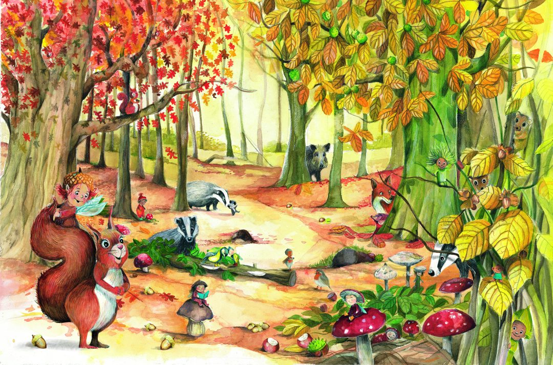 Door de seizoenen met Hop en Dop. De Herfst