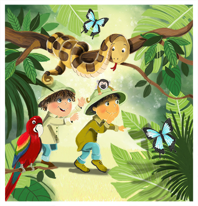 Zinglish – Sneaking through the jungle