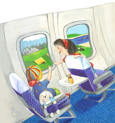 De zon, aarde en maan – De aarde dichtbij